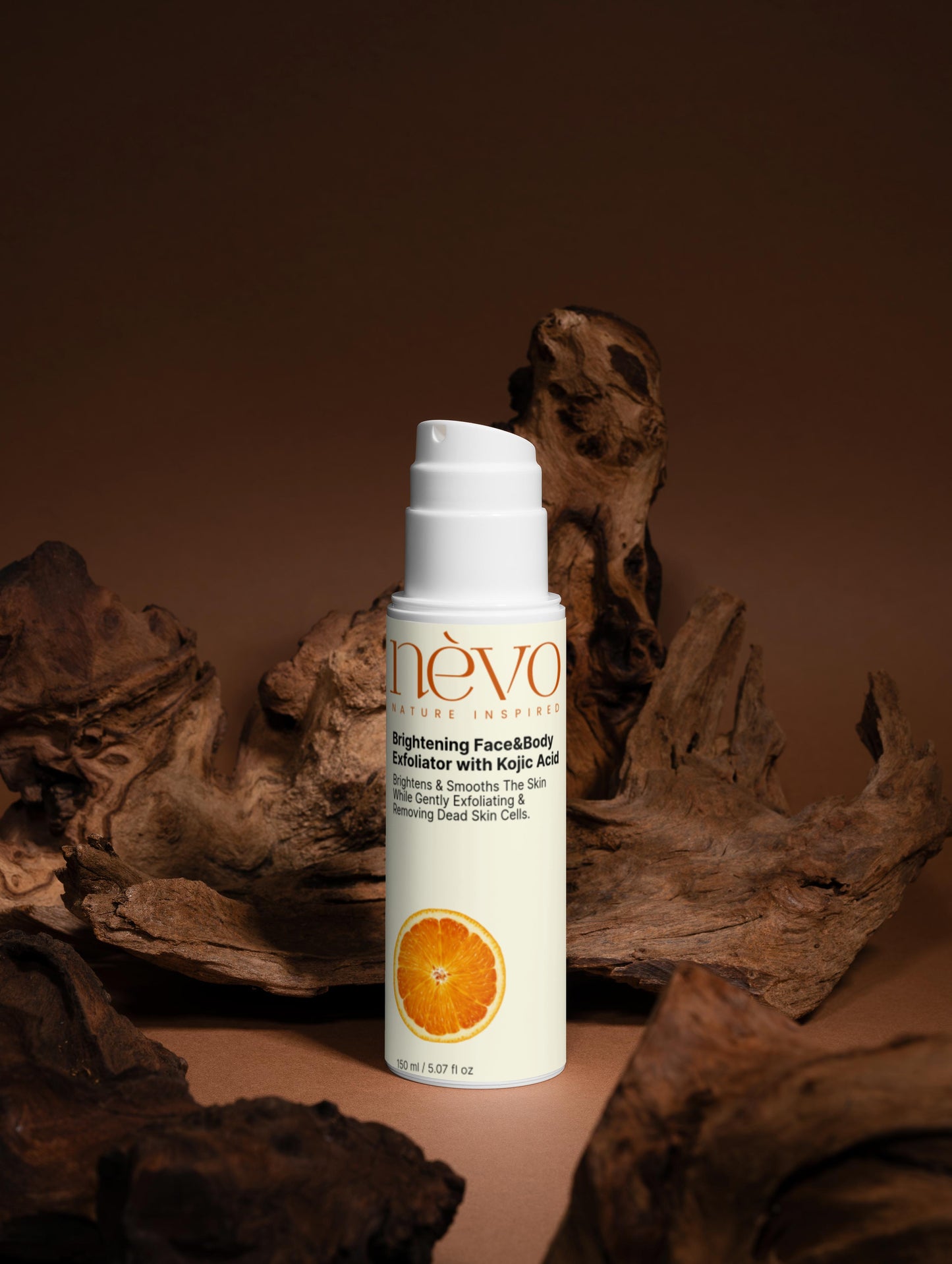 Brightening Face & Body Exfoliator with Kojic Acid