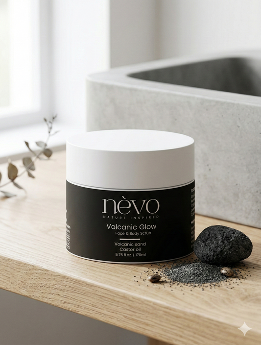 Volcanic Glow Face & Body Scrub