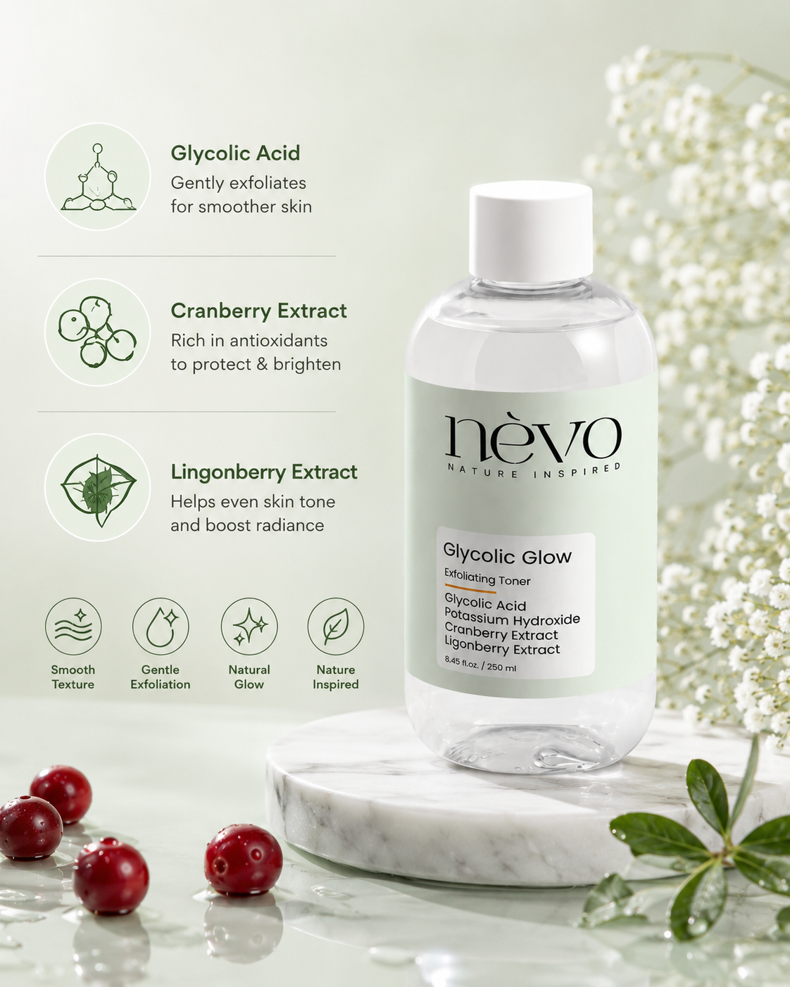 Glycolic Glow Exfoliating Toner