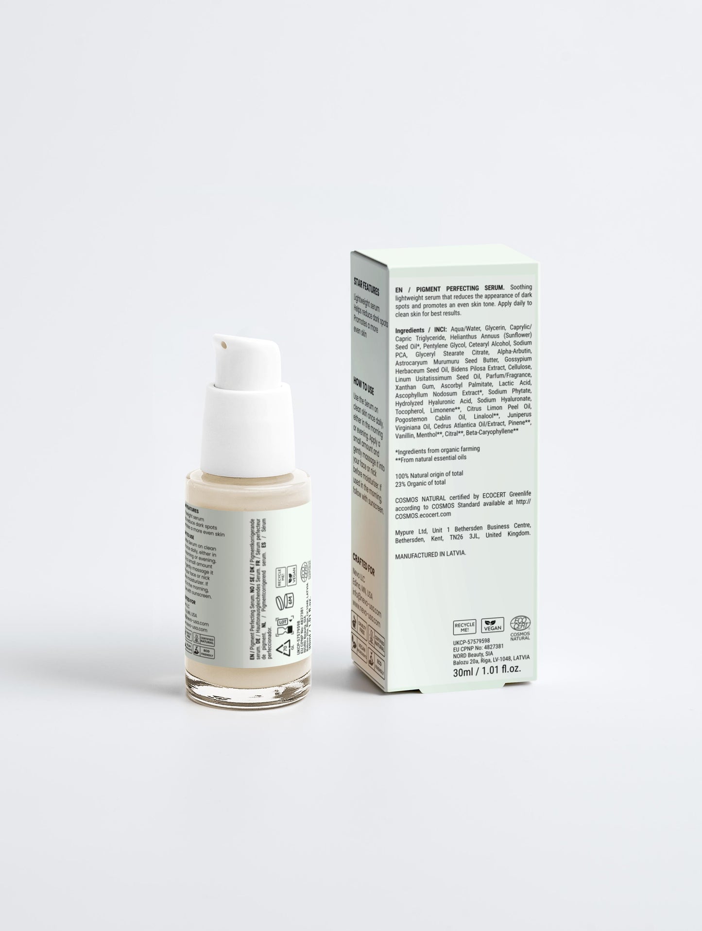 Bye Bye Pigment  Face& Nick Serum