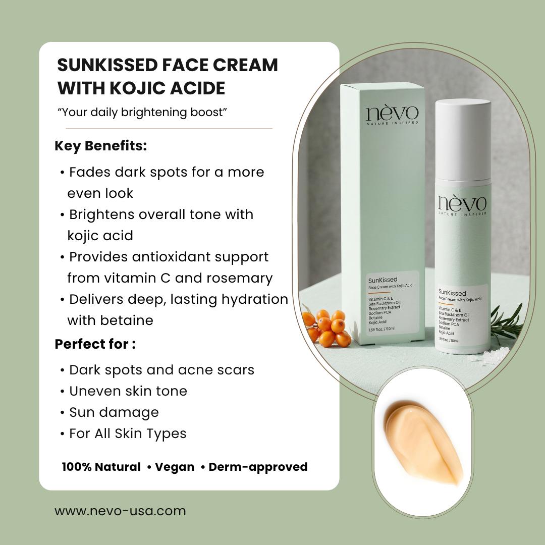 Sunkissed Face Cream with Kojic Acid