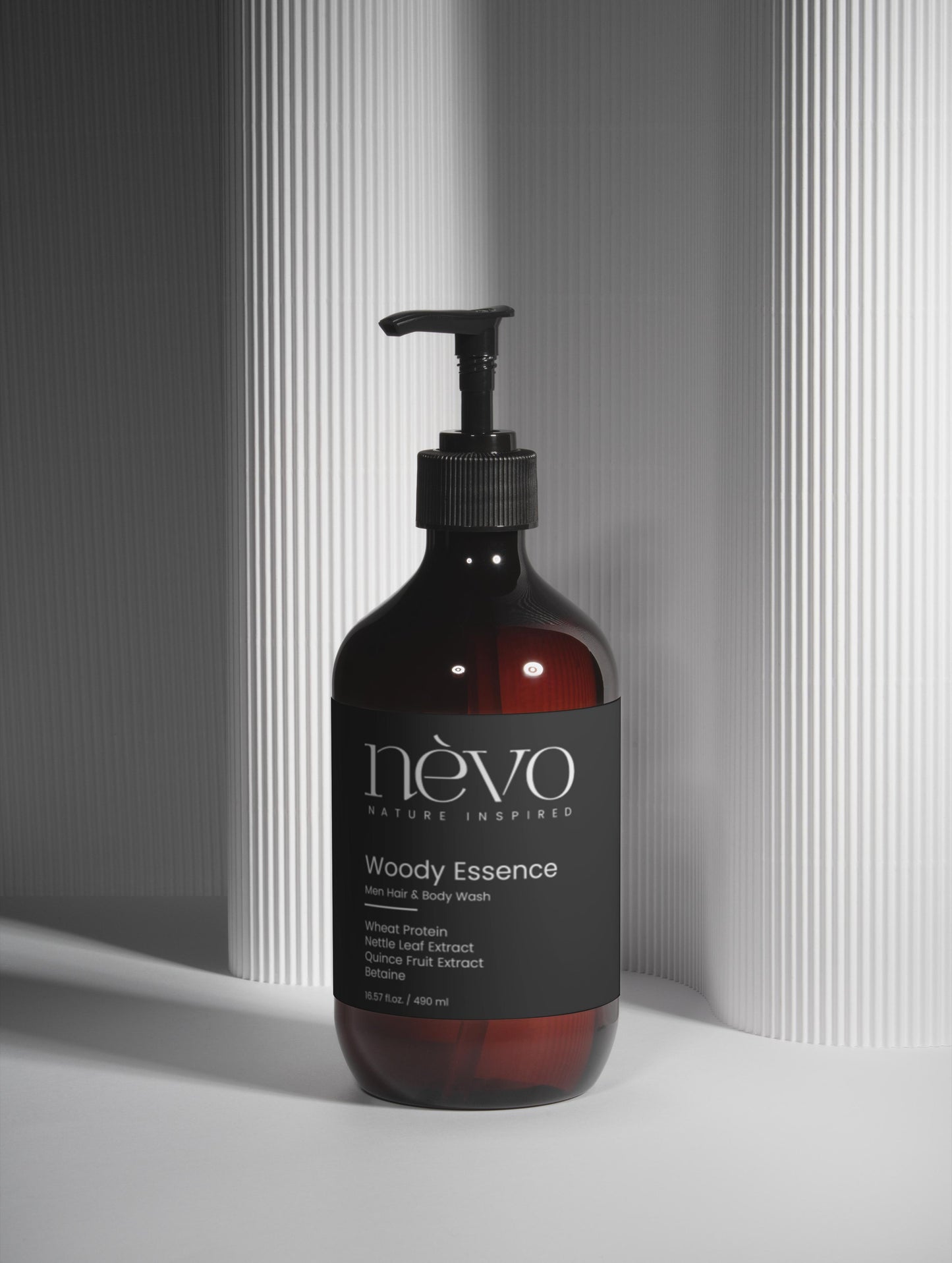 Woody Essence Hair & Body Wash for Men