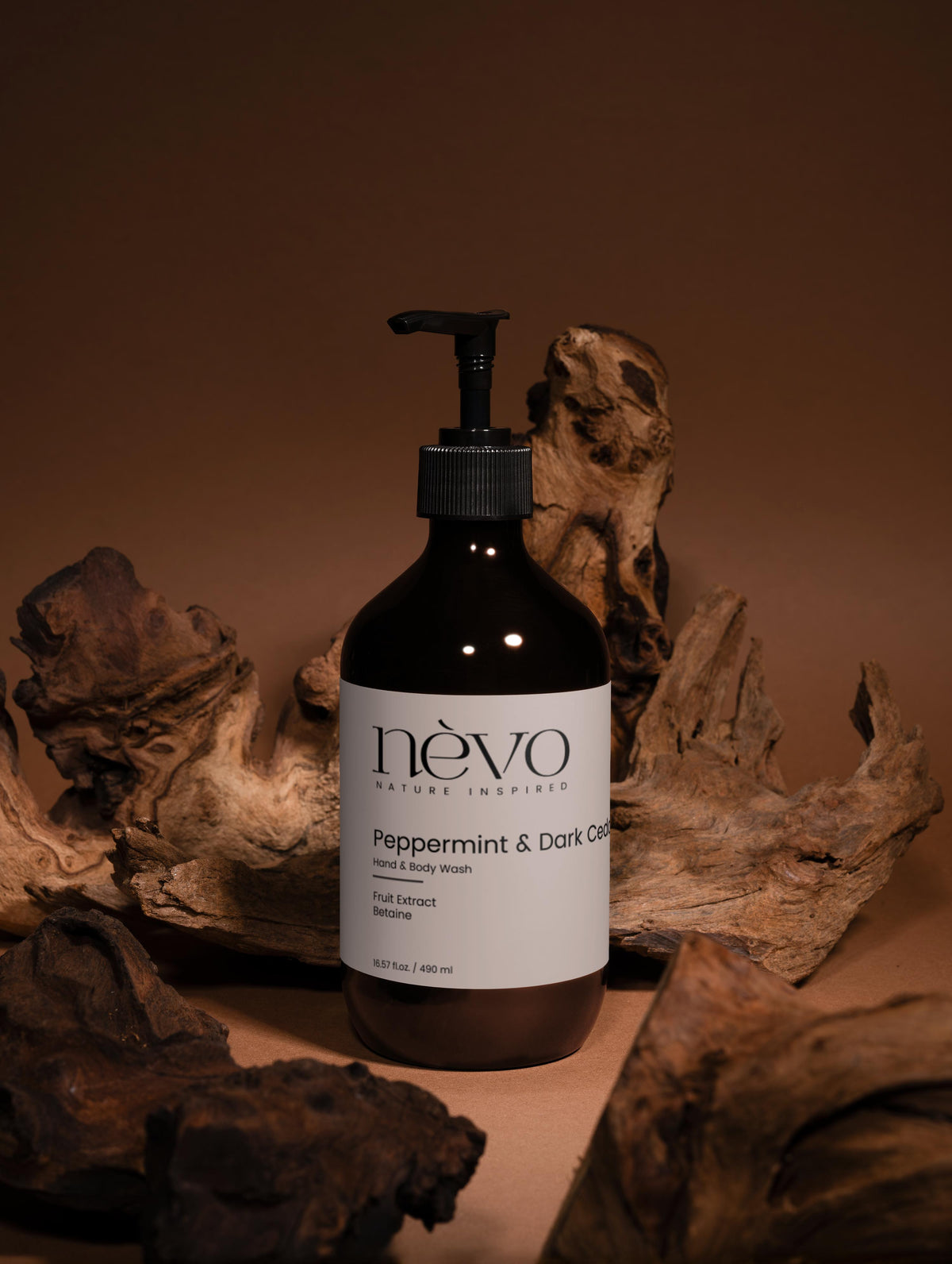 Peppermint & Dark Cedar Hand & Body Wash