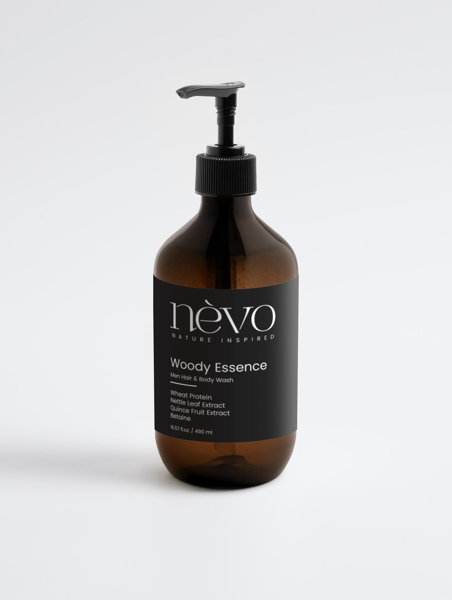Woody Essence Hair & Body Wash for Men