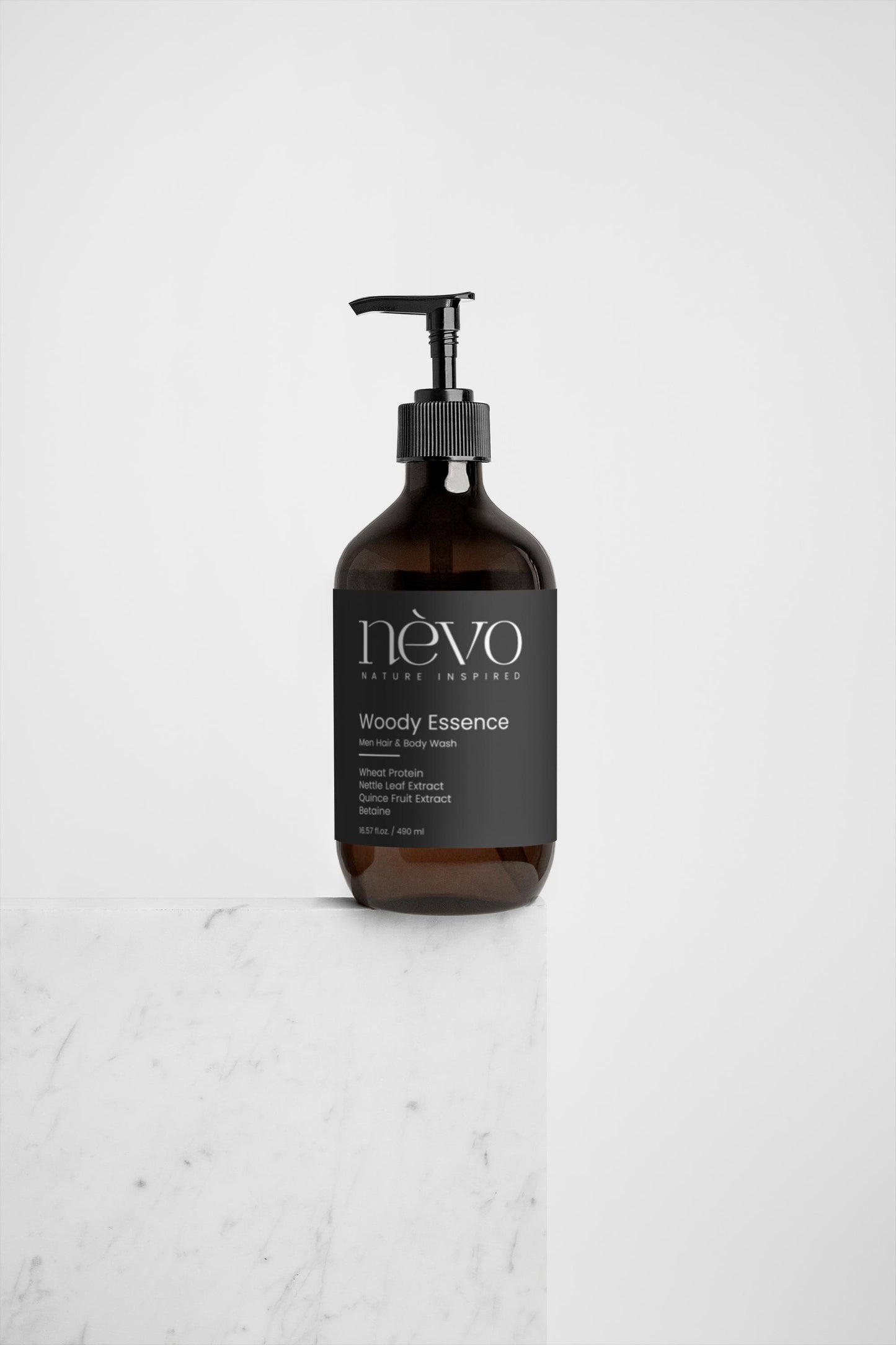Woody Essence Hair & Body Wash for Men